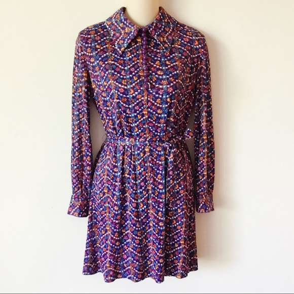Vintage Dresses & Skirts - Vintage 60s 70s Patty ONeil Jr. Petites Dress